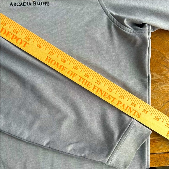 Peter Millar Perth Melange Performance Quarter Zip Mens Size Large Gale Gray - Picture 12 of 14